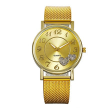Load image into Gallery viewer, DUOBLA Luxury women watches Fashion quartz wristwatches Gold Silver Silica gel strap starry sky watch Alloy dial Dress Elegant
